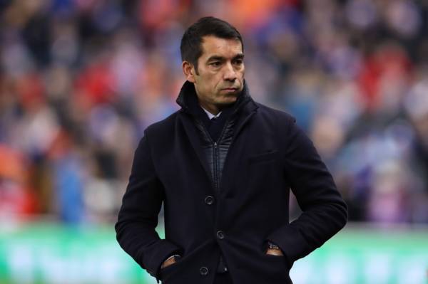 Celtic manager’s Giovanni van Bronckhorst admission