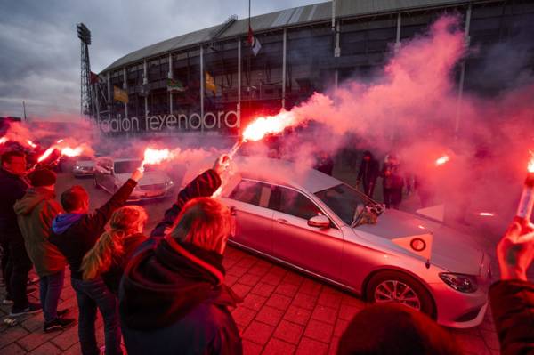 Video: Feyenoord supporters sing Celtic anthem in an emotional tribute to Wim Jansen