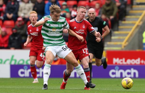 Aberdeen bid to bring Celtic defender Adam Montgomery north on loan