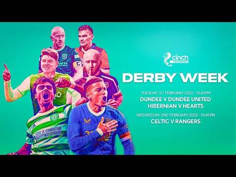 Derby Day Goals | It’s Derby Week in The cinch Premiership! | SPFL