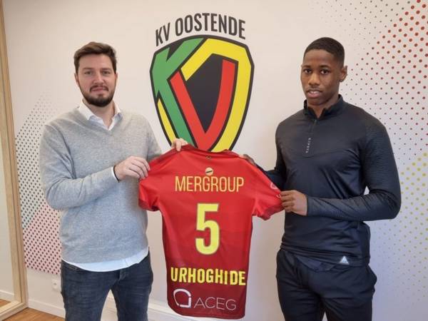 “Happy to join Oostende on loan and excited for this new challenge,” Osaze Urhoghide