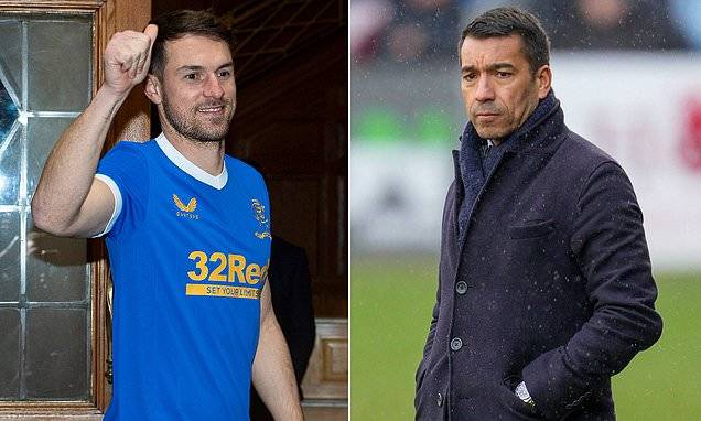 Giovanni van Bronckhorst reveals Aaron Ramsey will not make his debut for Rangers against Celtic