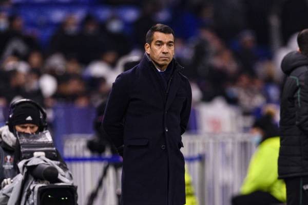 Giovanni van Bronckhorst’s admission about Celtic manager