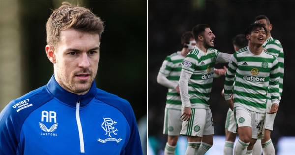 Aaron Ramsey told to return to Juventus as Celtic hammer Rangers in O** F*** derby