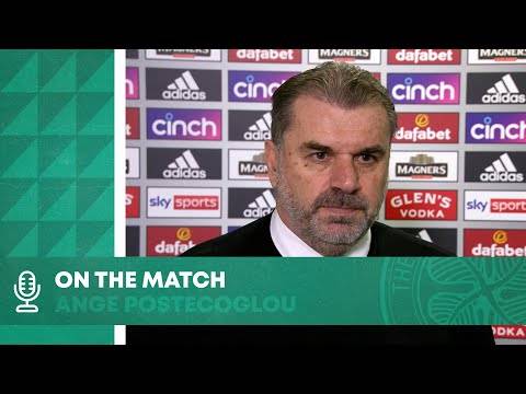 Ange Postecoglou On The Match | Celtic 3-0 Rangers | Derby Delight for Celts!