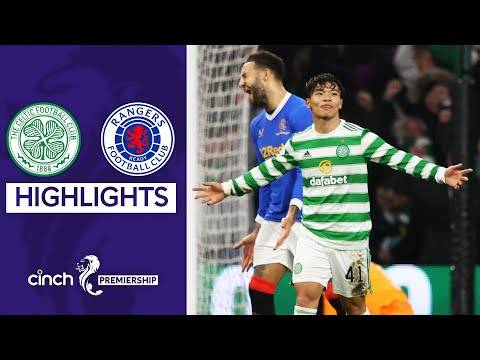 Celtic 3-0 Rangers | Hatate Scores Twice as Celtic Blow Away Rangers To Go Top | cinch Premiership