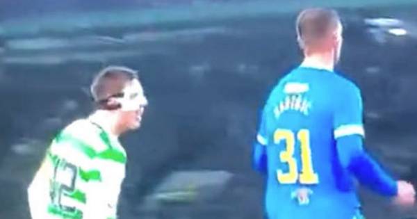 Celtic fans think Callum McGregor calls Rangers opponent a “s****bag” in O** F*** clip