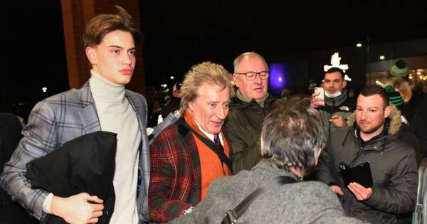 Rod Stewart goads Rangers fans in bumper Hotline as Celtic diehard roars ‘you ain’t laughing now’