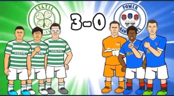 Video: Watch Hilarious Cartoon Version Of Glasgow Derby