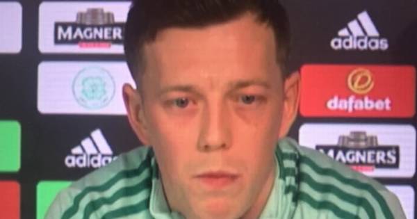 Callum McGregor addresses Kris Boyd’s comments on his facial injury