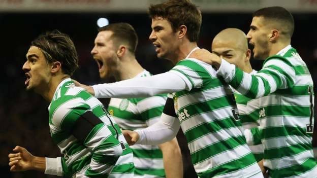 Aberdeen 2-3 Celtic: League leaders survive second-half comeback in five-goal thriller