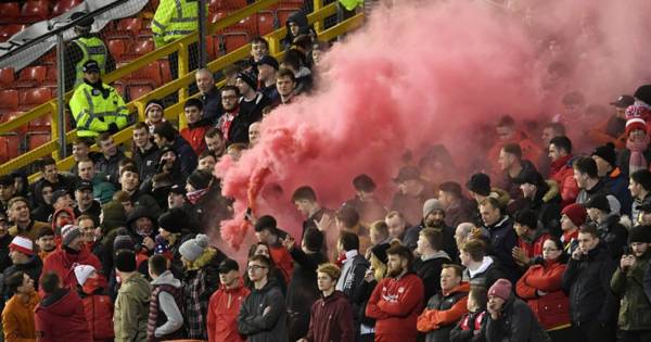 Aberdeen fans given strict pyro warning ahead of Celtic showdown at Pittodrie