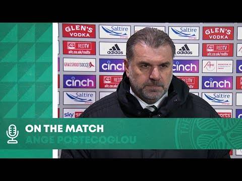 Ange Postecoglou On The Match | Aberdeen 2-3 Celtic | Hoops win 5 goal thriller!