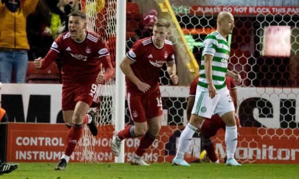 Second half revival not enough as Aberdeen lose 3-2 to league leaders Celtic