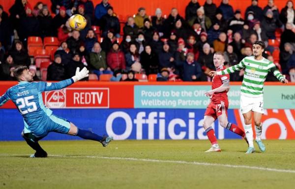 Aberdeen 2 Celtic 3 – We’re on the top of the league looking down at the Rangers