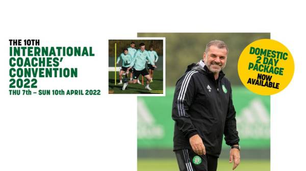 Celtic Soccer Academy Coaches’ Convention 2022: Domestic 2-day package now available