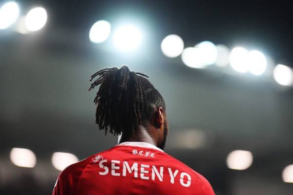 Strachan scouts Bristol City striker Antoine Semenyo