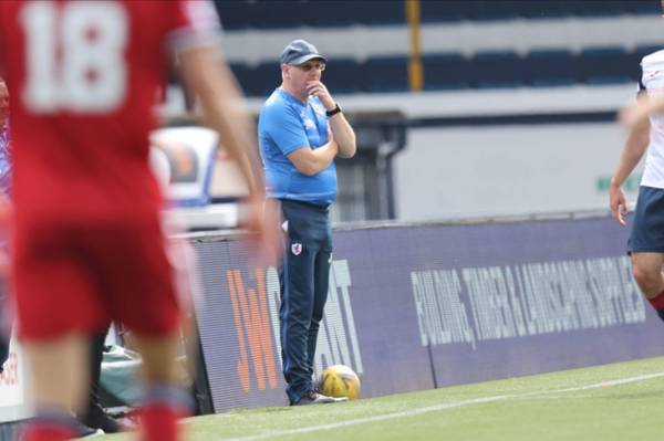 Video: Raith Rovers boss explains approach to facing Celtic today