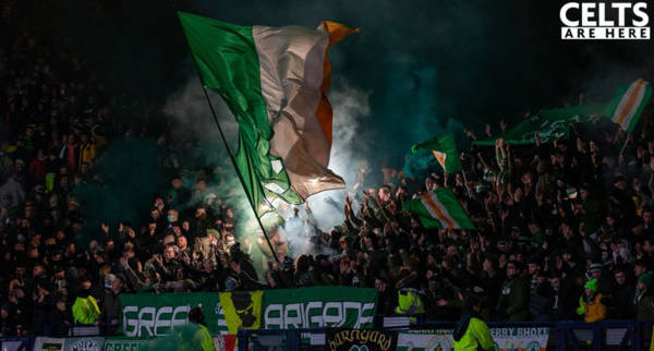 Celtic in New standing Section Warning