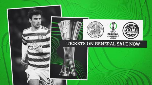 European football returns this week to Celtic Park: Buy online for Celtic v Bodø/Glimt