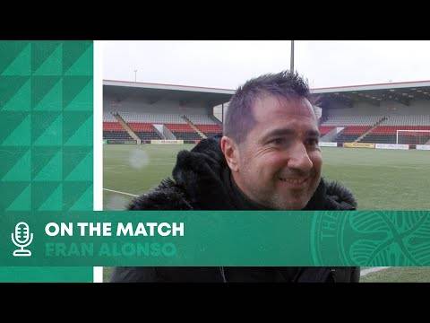 Fran Alonso On The Match | Celtic FC Women 2-1 Rangers | Ghirls win Glasgow Derby cup tie!