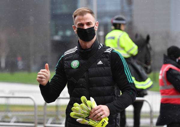 Joe Hart explains the meaning behind his ongoing Insta joke with Celtic teammate Carl Starfelt