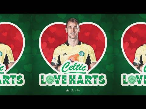 #LoveHarts with Joe Hart! Happy Valentine’s Day Celts 🥰💚