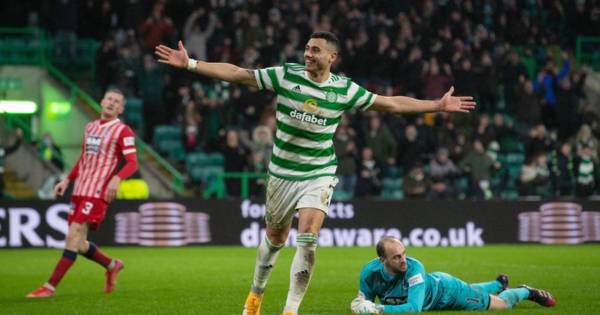 Giorgos Giakoumakis needed no Celtic transfer incentives as striker falling in love with ‘amazing club’