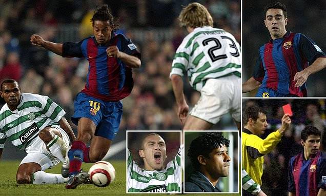 Barcelona lost to Celtic the last time they played in UEFA Cup 18 years ago