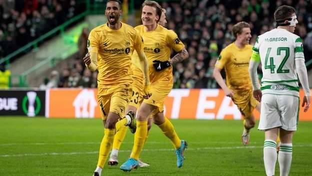 Celtic 1-3 Bodo/Glimt: Scottish champions stunned in Europa Conference League