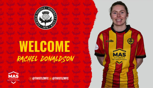 Donaldson signs for Thistle after surprise Celtic exit