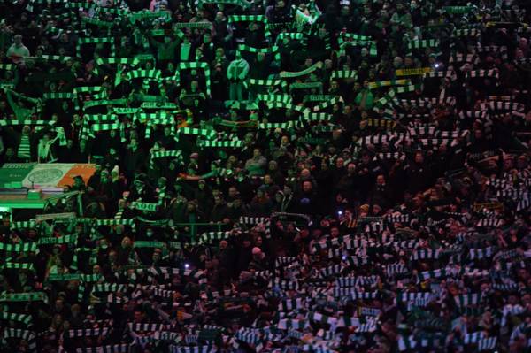 Last night’s Celtic attendance stood out in UEFA competition this week; that’s our potential