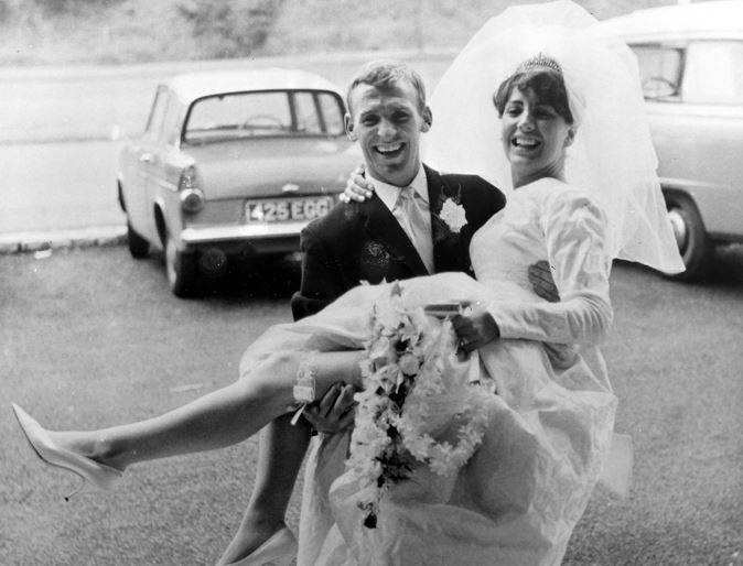 Photo Of The Day: Birthday Bhoy Pat Crerand Celebrates His Wedding