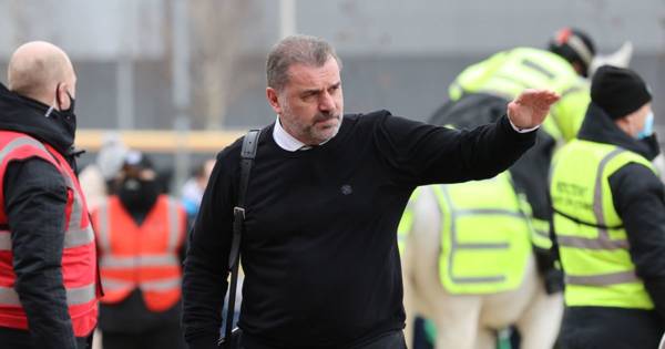 Ange Postecoglou in Celtic title race reminder as he gives Rangers slip question short shrift