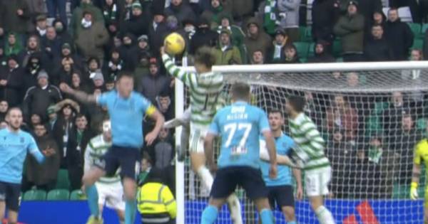 Dundee penalty shout at Celtic gets unanimous Sportscene verdict as Jota incident brings out the rule book