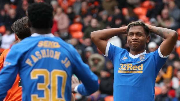 Dundee United 1-1 Rangers: Joe Aribo cancels out Ross Graham opener