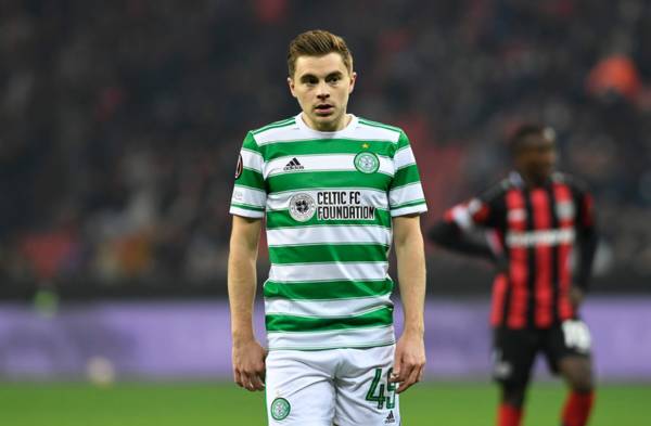 Ange Postecoglou could have big decision to make over Celtic mainstay James Forrest