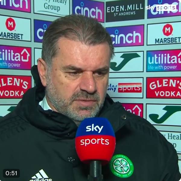 ‘Delusional’, ‘Woeful’ – Celtic Fans React to Ange Postecoglou Interview