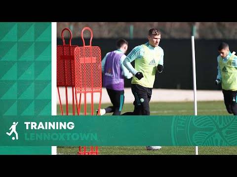 Training @ Lennoxtown!