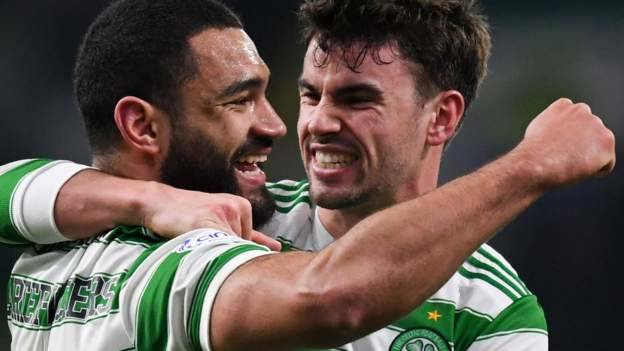 Celtic 2-0 St Mirren: Leaders break down stubborn visitors to maintain three-point lead