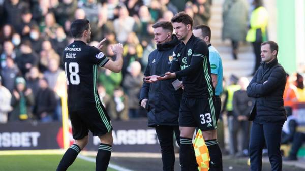 One change for the Hoops as Matt O’Riley replaces Tom Rogic for the visit of St Mirren