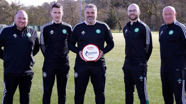 Ange Postecoglou is Manager of the Month for February