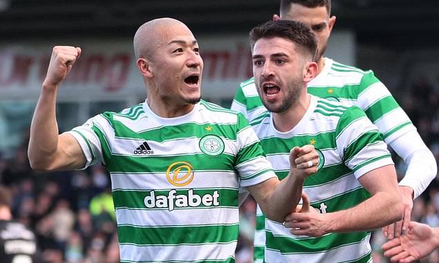 Livingston 1-3 Celtic: Visitors retain their three point lead over reigning champions Rangers