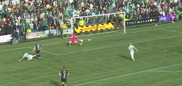 Video: James Forrest scores Celtic’s third before Livi pull one back