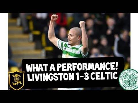 What a Win for Celtic Over Livingston the Jynx is Over 3-1 | 8 Games to Go!