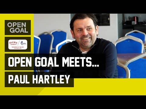 PAUL HARTLEY | Open Goal Meets. Glen’s Vodka SPFL League 1 Manager of the Month