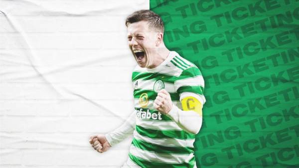 Celtic v St Johnstone tickets on sale now