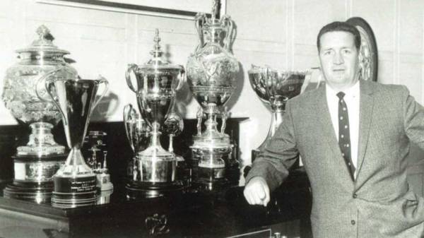 Anniversary of Jock Stein returning as manager