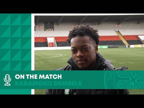 Karamoko Dembele On The Match | Celtic FC B 5-0 Partick Thistle | Glasgow Cup Double for Karamoko