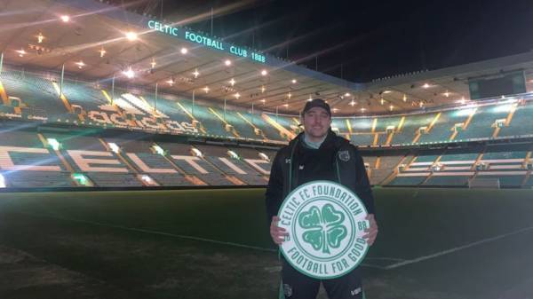 Supporter Aaron walks 30 miles through the night in aid of Celtic FC Foundation